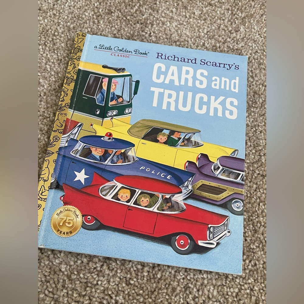 Cars and Trucks Golden Book